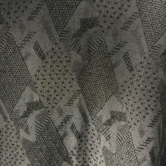 CP SHADES Diamond Embroidered Blouse Womens M button down Assymetric Lagenlook - Picture 7 of 13